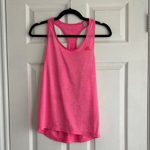 Adidas Women's Bright Pink Tank Top